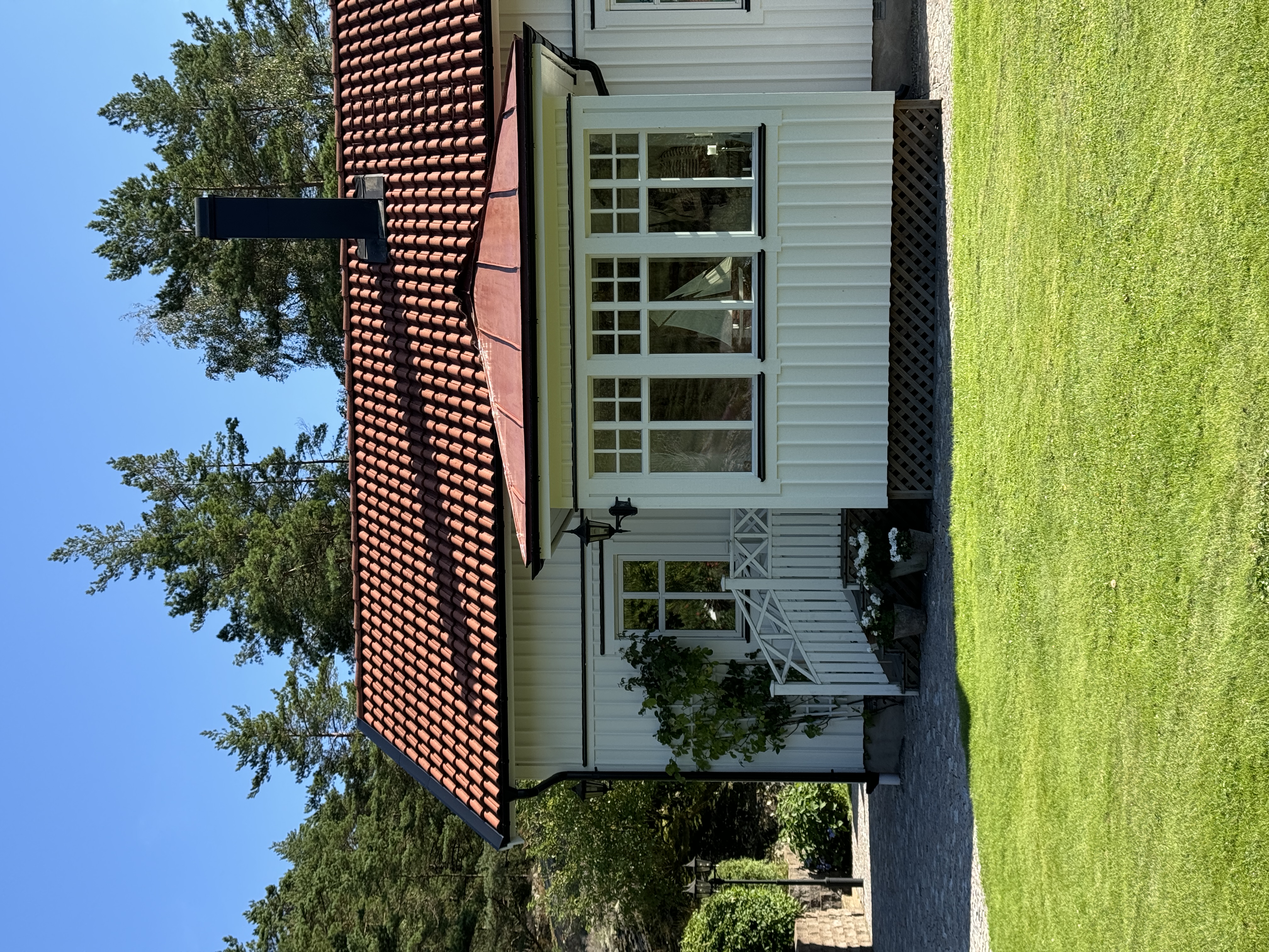 Västgöta fönsterputs på landsbygden