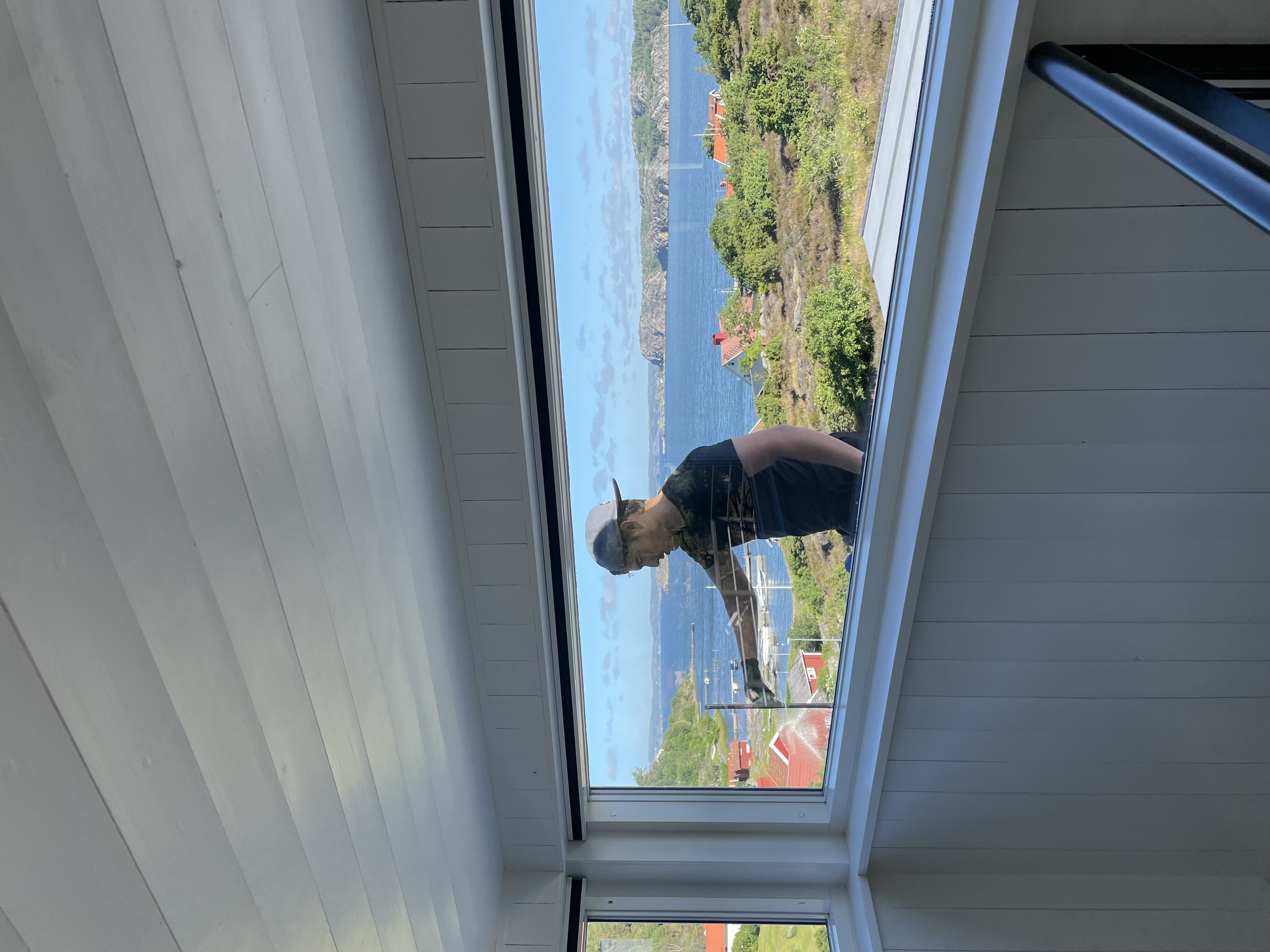 Fönsterputs utfört av Västgöta fönsterputs i skärgården