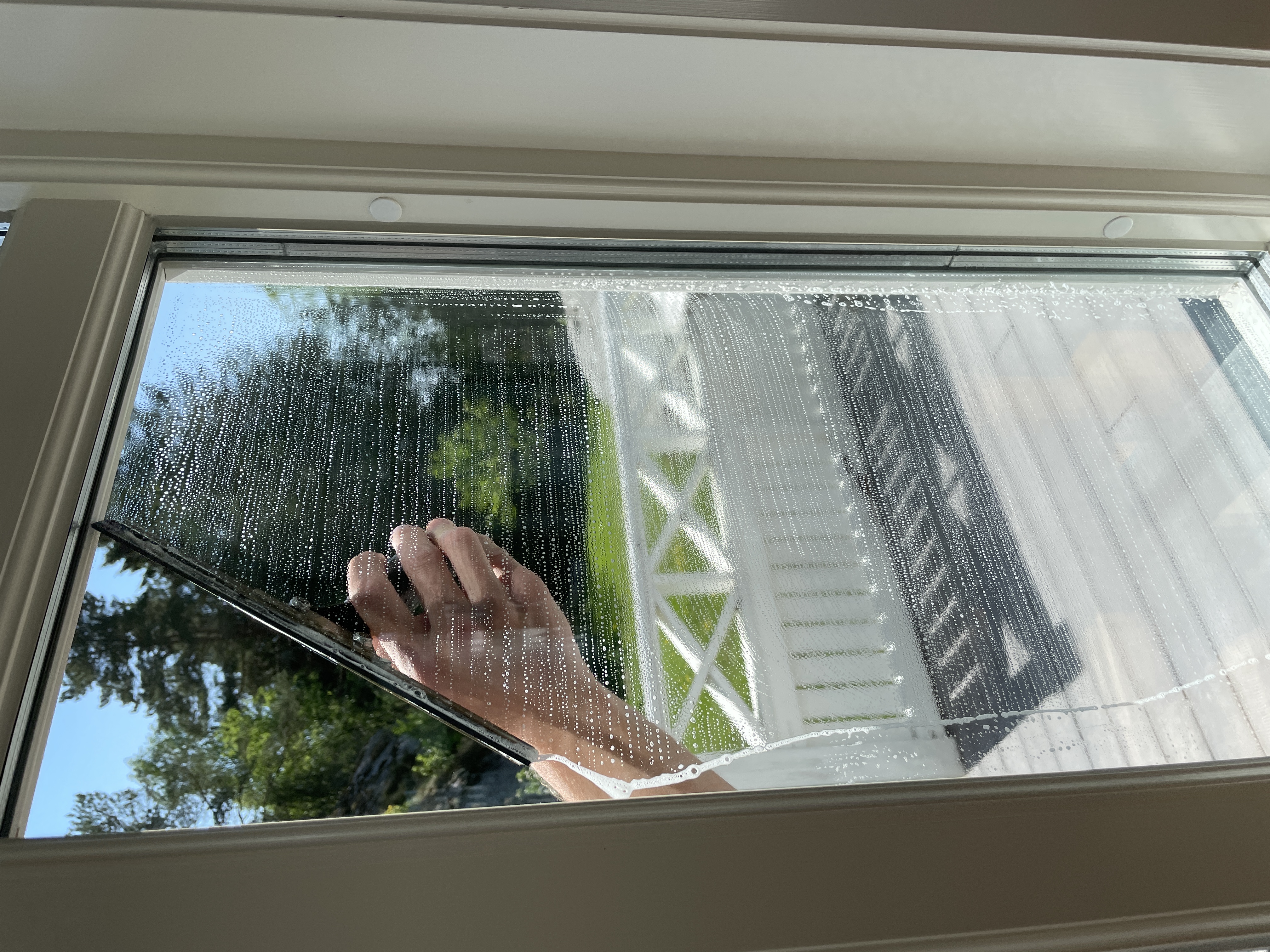 Västgöta fönsterputs putsar på sommarställen